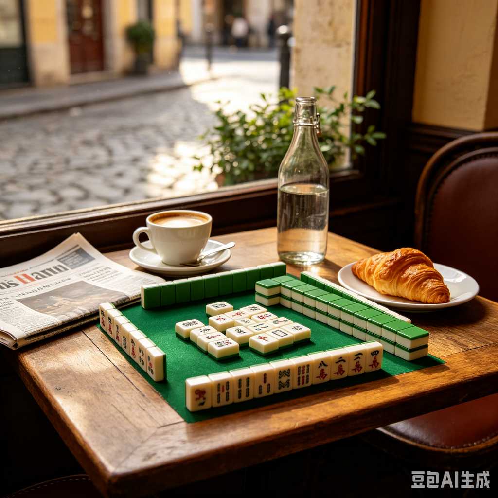 traditional color mahjong set