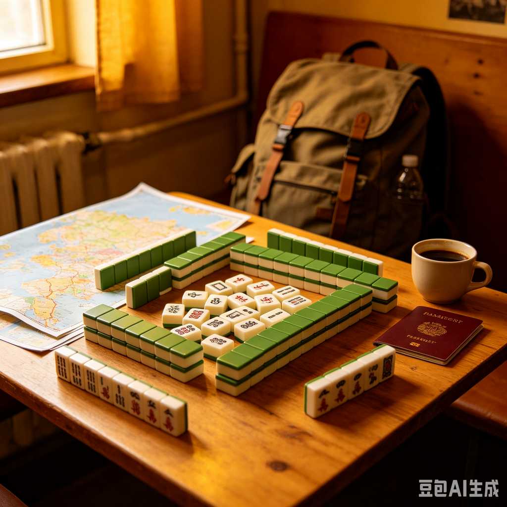 fine carving mahjong set