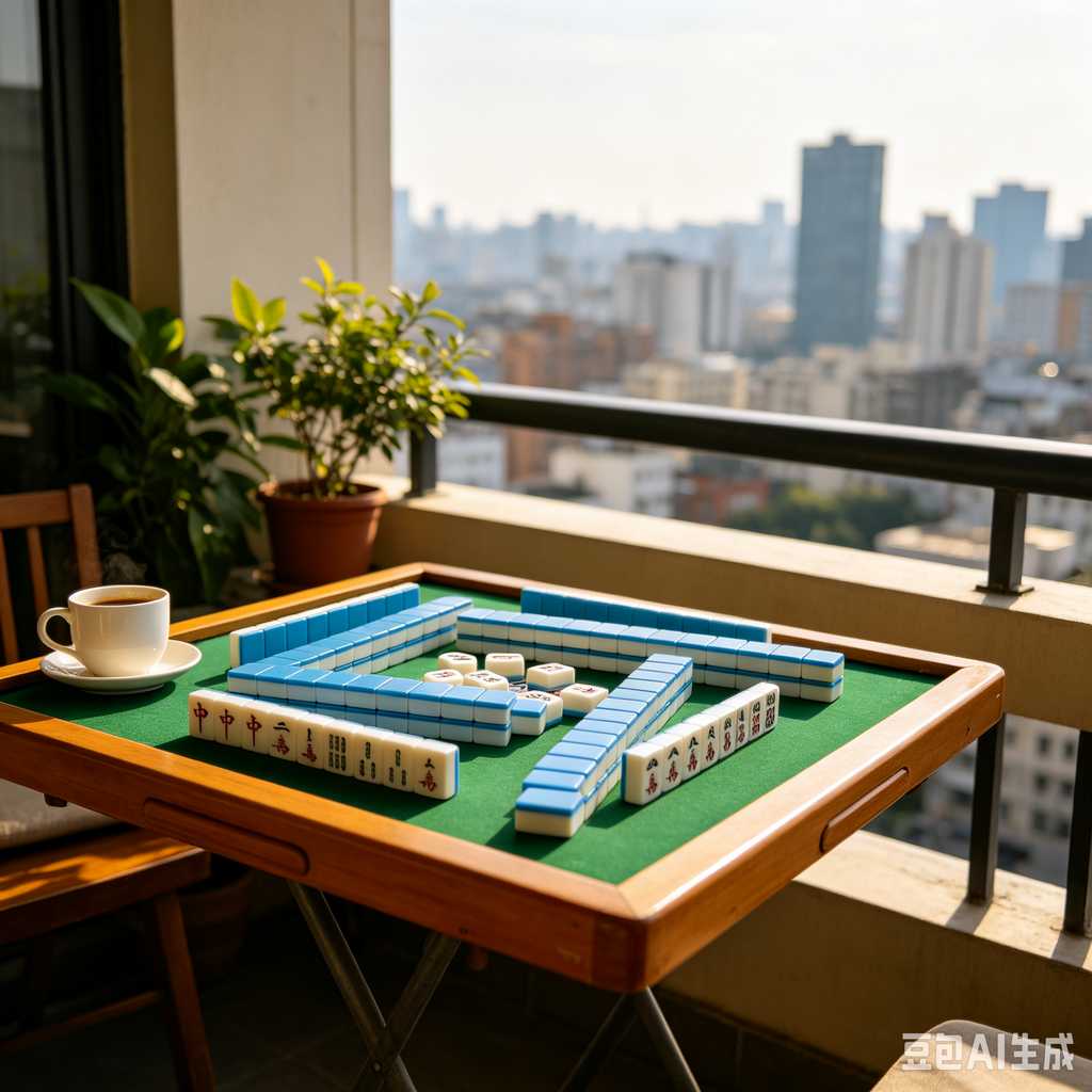 real wood mahjong set