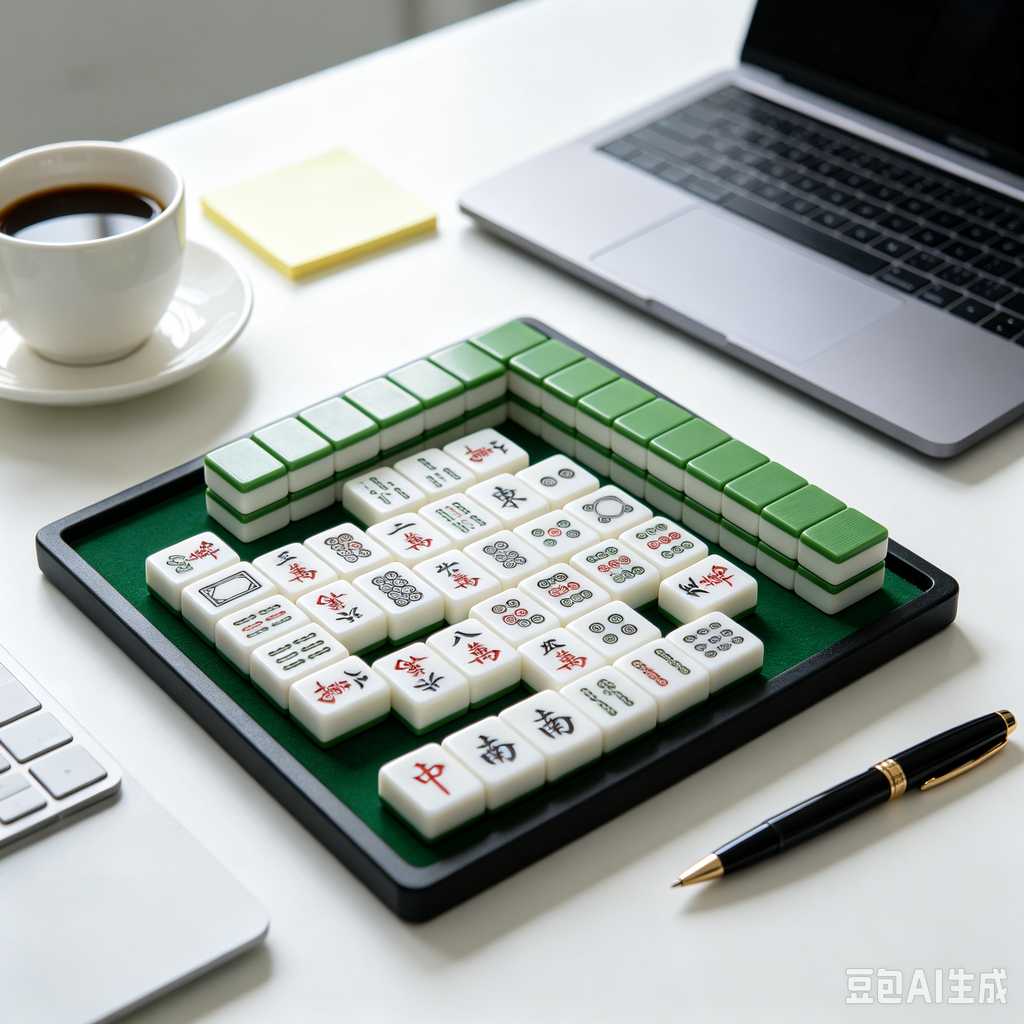 company logo mahjong tiles