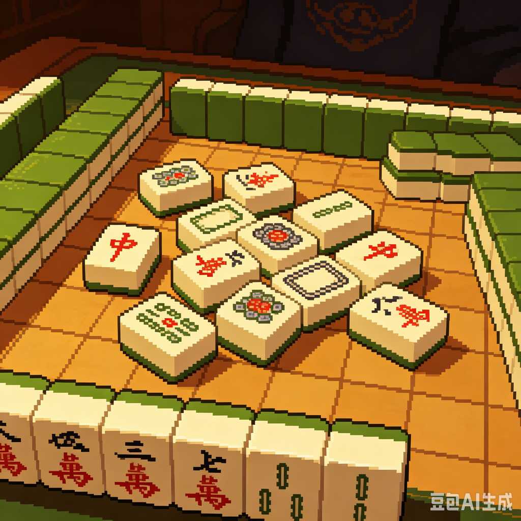 custom gradient mahjong tiles