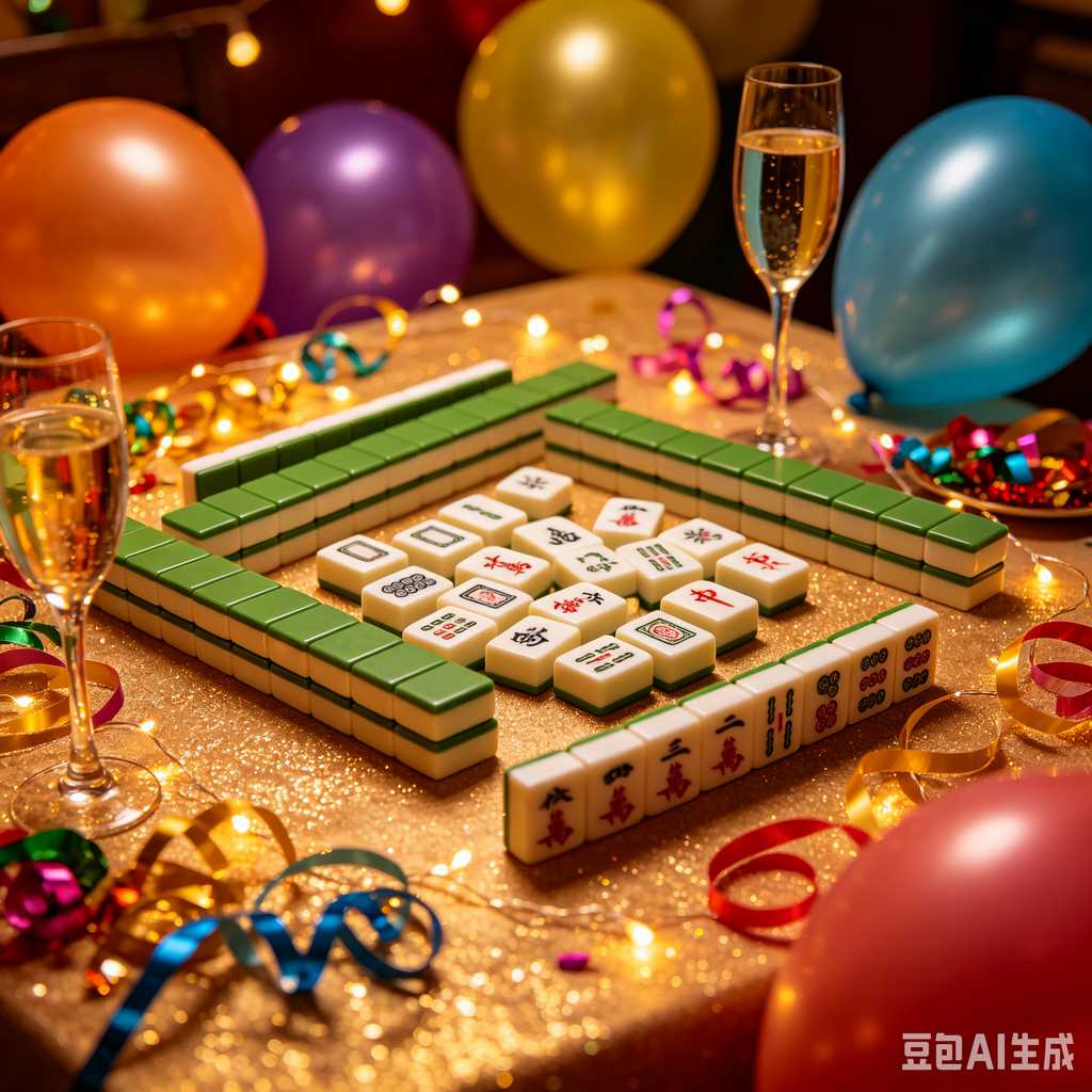 traditional oriental mahjong tiles
