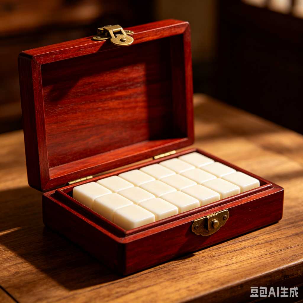 luxury gift box mahjong set