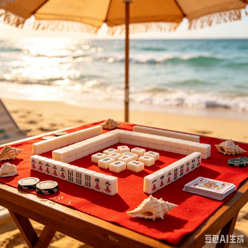 mahjong table mat